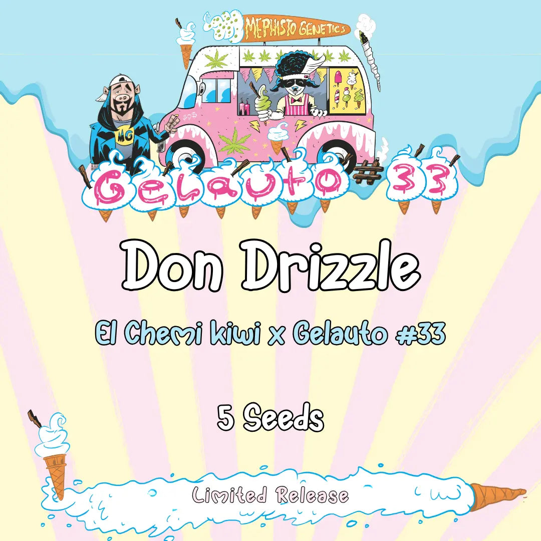 don drizzle 5+1er – mephisto genetics (autoflower samen)