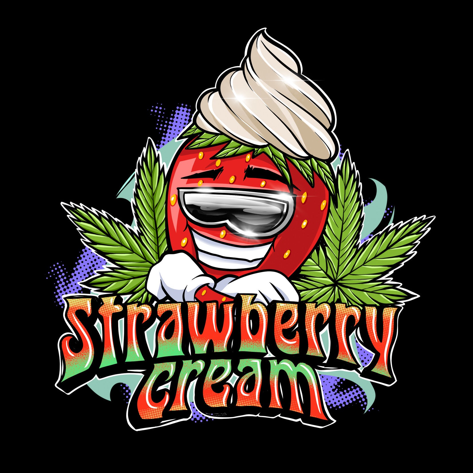 Strawberry Cream Sumo Seeds Sortenmotiv