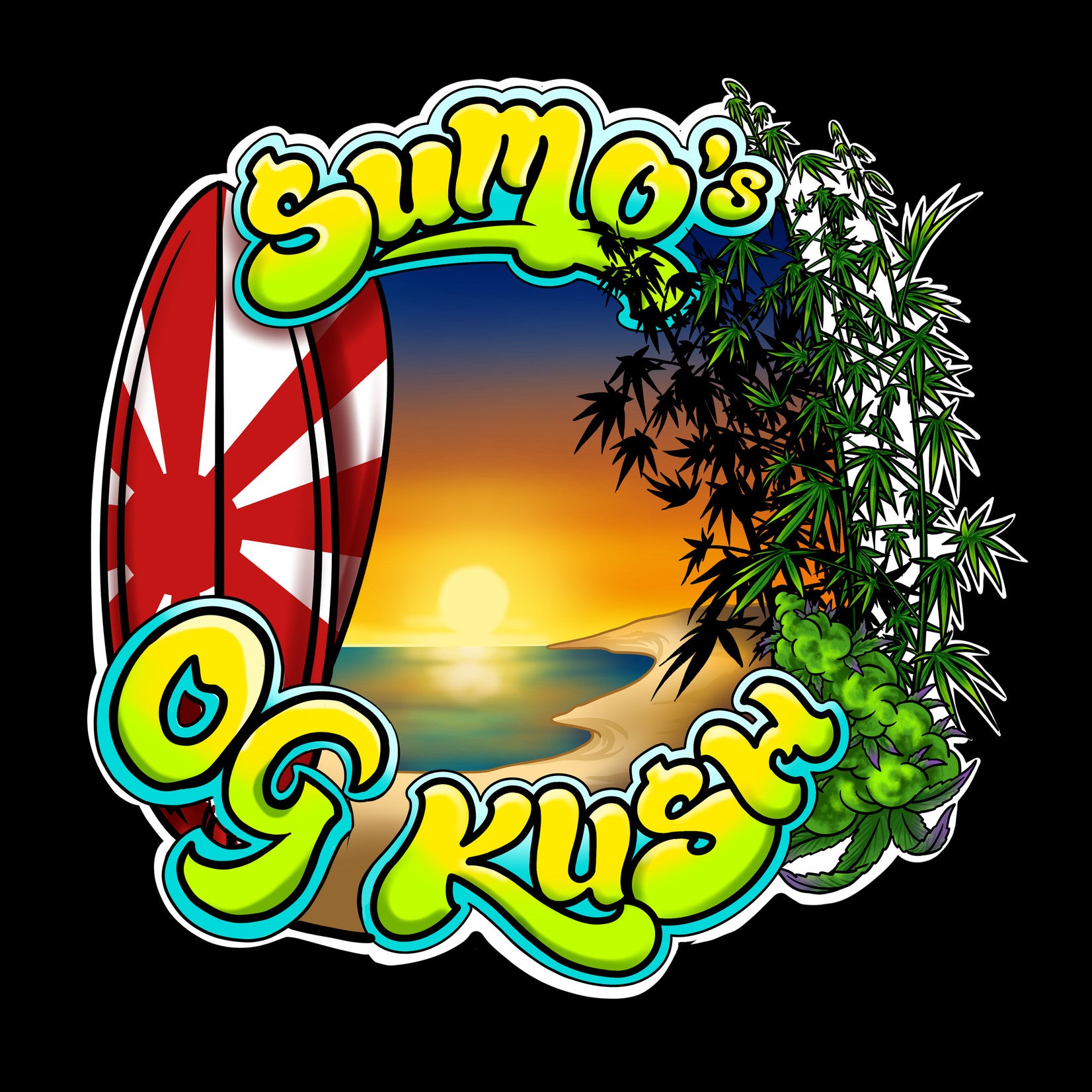 Sumo's OG Kush Sumo Seeds Sortenmotiv