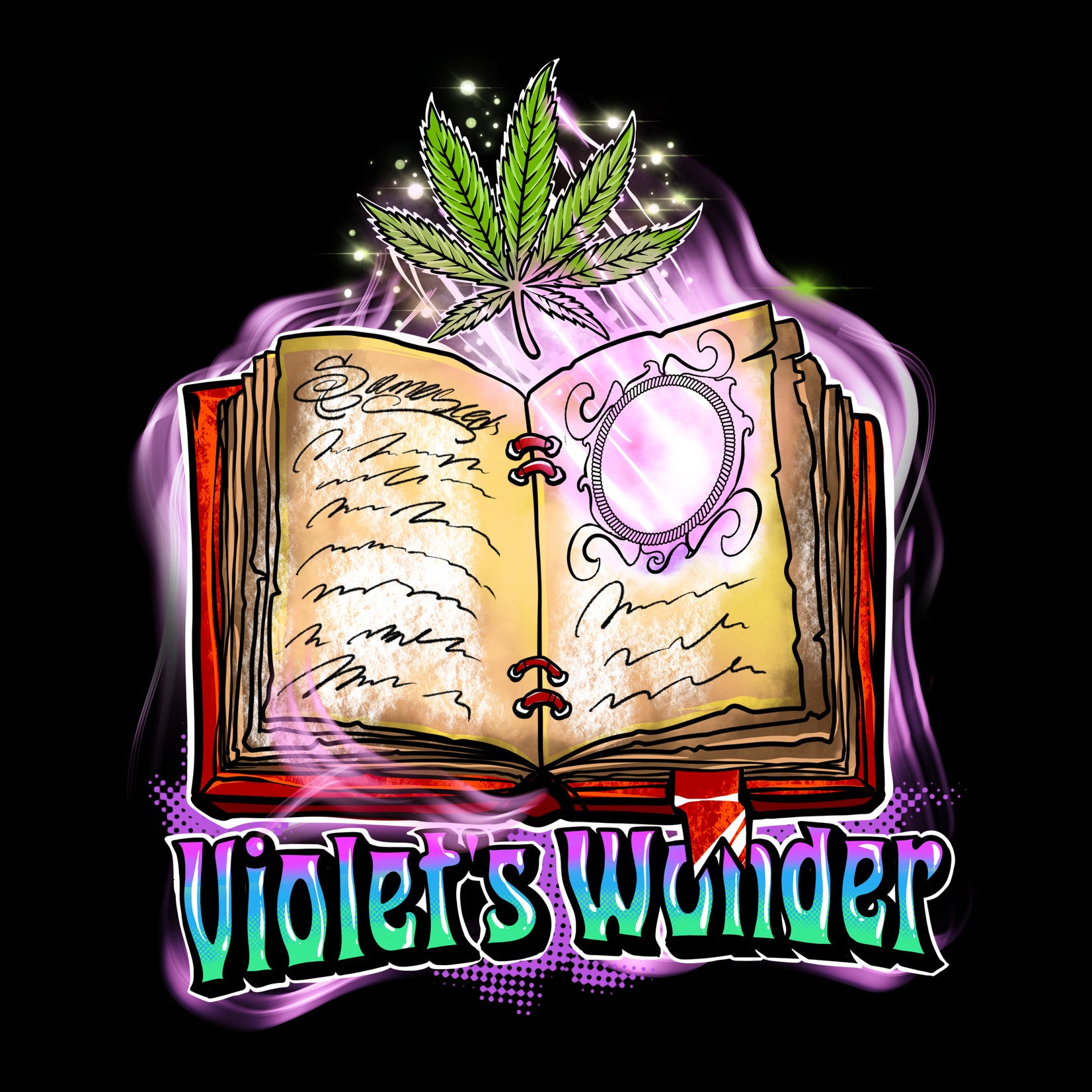 Violet's Wonder Sumo Seeds Sortenmotiv
